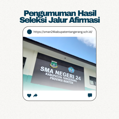 Pengumuman  Jalur Afirmasi PPDB 2023